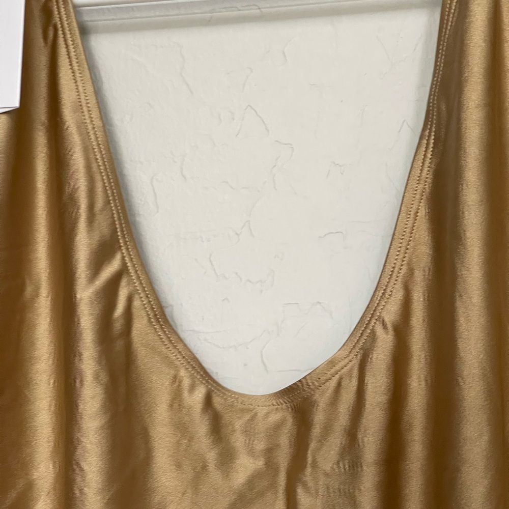 Good American HIGH CUT DEEP BACK ONE PEICE size 6 New - Picture 7 of 10